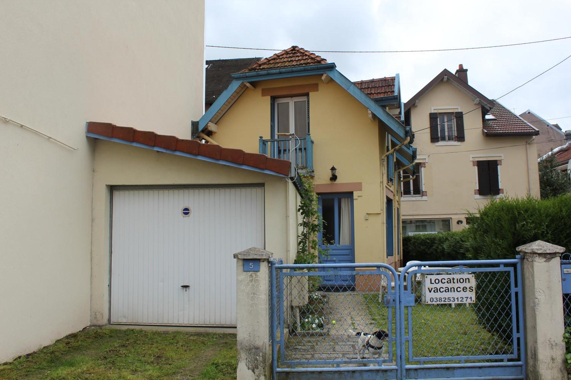 La Maison Jaune Et Bleue Villa Gerardmer Exterior photo